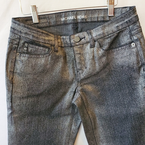 MICHAEL KORS METALLIC WASH JEANS - Picture 5 of 9